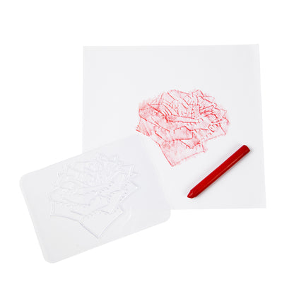 Flowers Rubbing Plates (Set of 16)