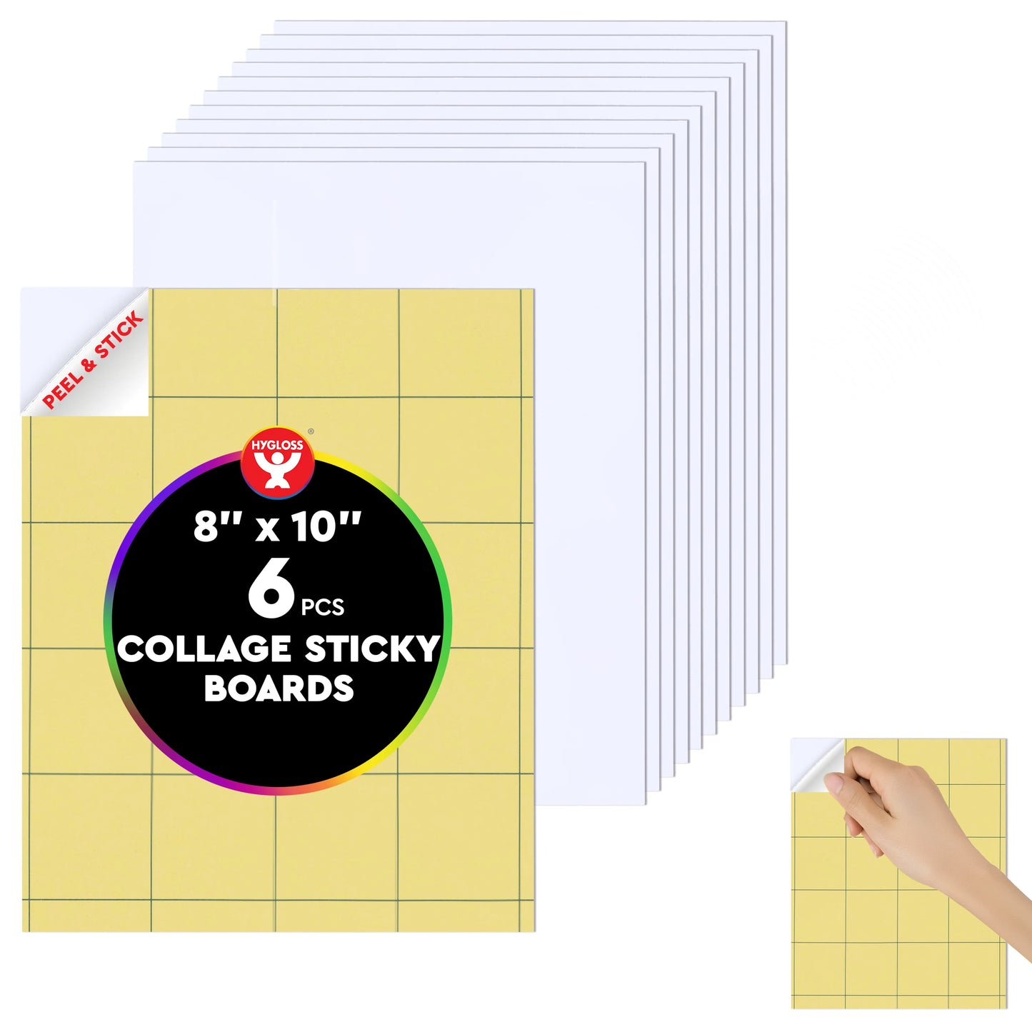 Rectangle Sticky Boards (6 Pack)