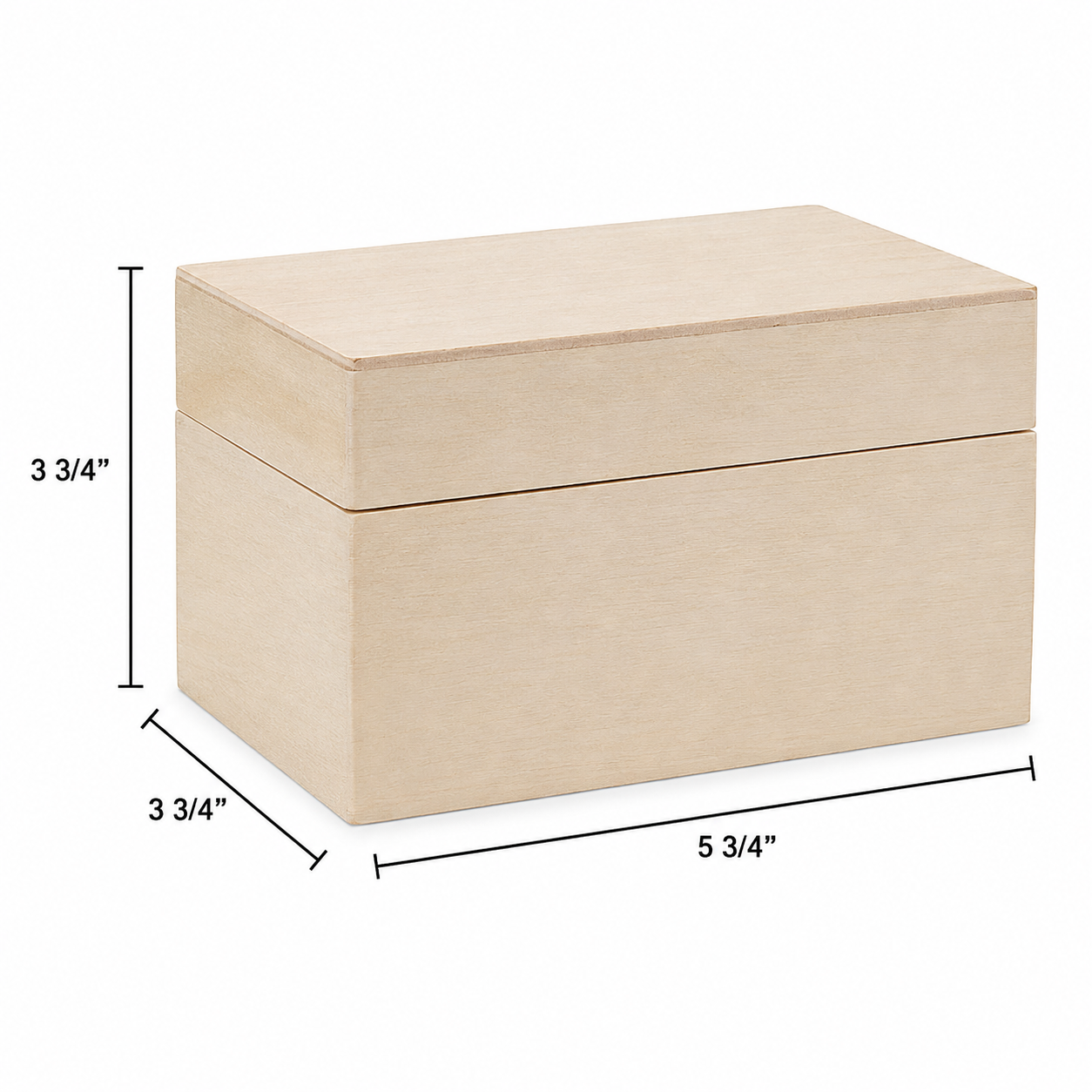 DIY Wooden Recipe Boxes (12 Pack)