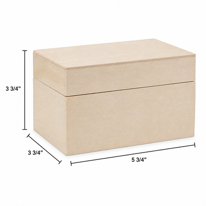DIY Wooden Recipe Boxes (12 Pack)
