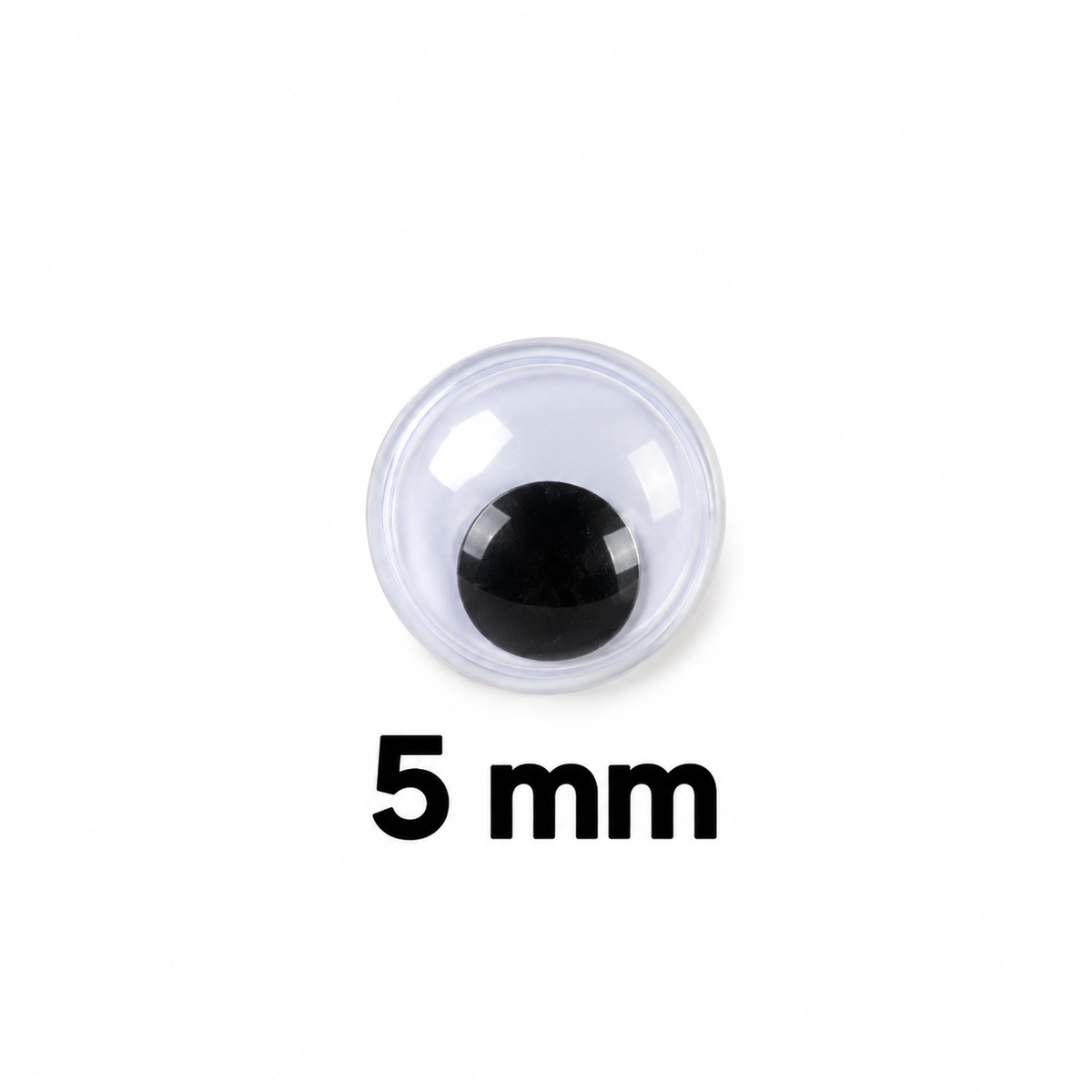 Googly Eyes - 5 mm (144 Pack)