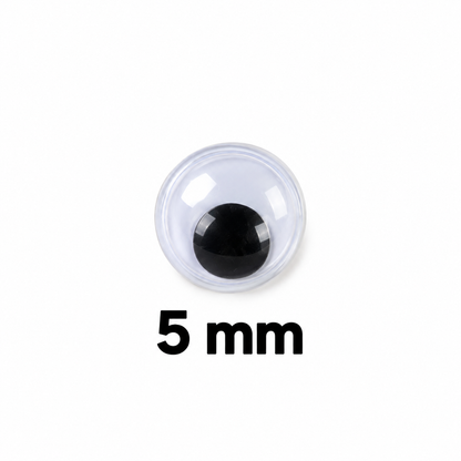 Googly Eyes - 5 mm (144 Pack)