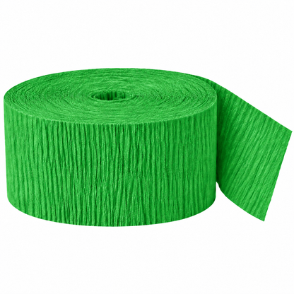 Crepe Paper Streamers - Green