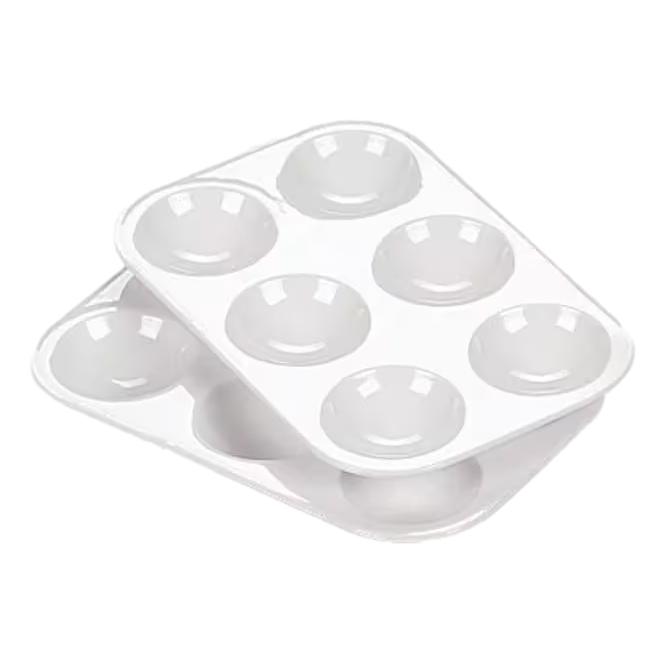 Rectangular Paint Palettes (12 Pack)