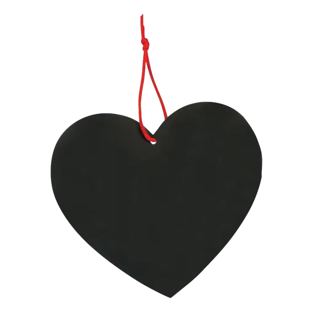 Scratch Art Heart Ornaments (12 Pack)