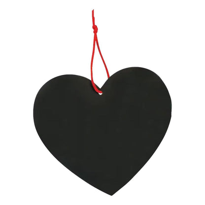 Scratch Art Heart Ornaments (12 Pack)