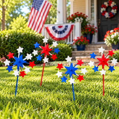 DIY Wooden Star Pinwheels (12 Pack)