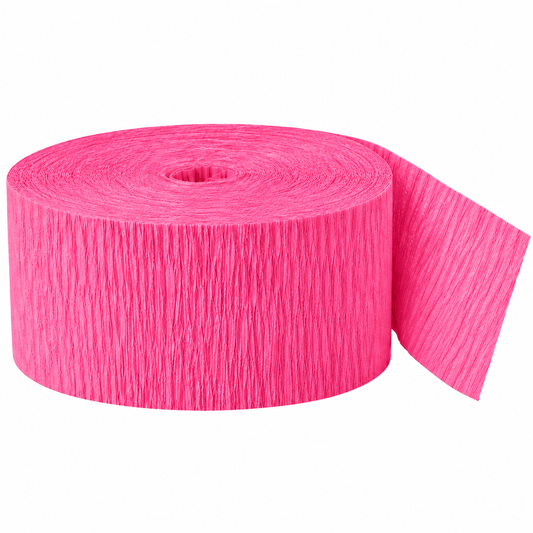 Crepe Paper Streamers - Pink