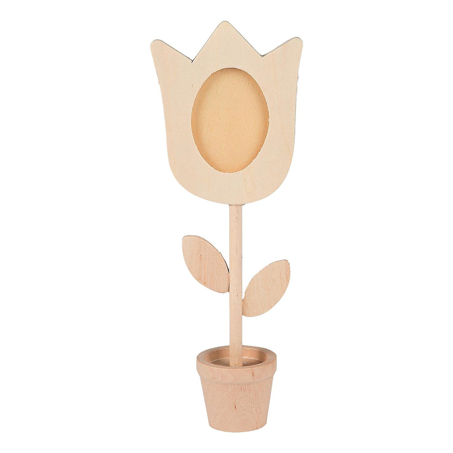 DIY Wooden Flower Picture Holders (12 Pack)
