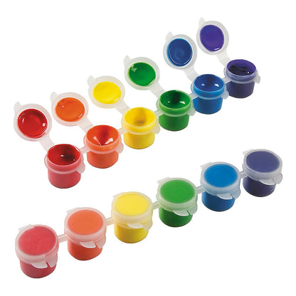 6-Color Rainbow Acrylic Paint Strip - EconoCrafts