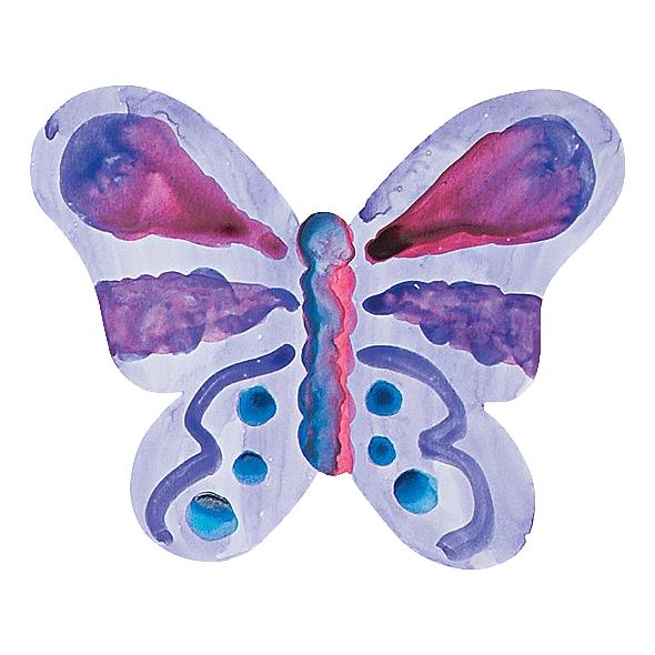 DIY Spring Bug Watercolor Shapes (50 Pack)