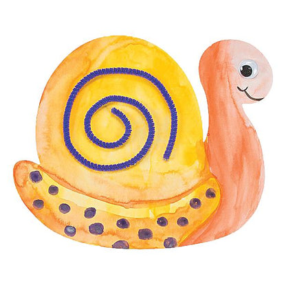 DIY Spring Bug Watercolor Shapes (50 Pack)