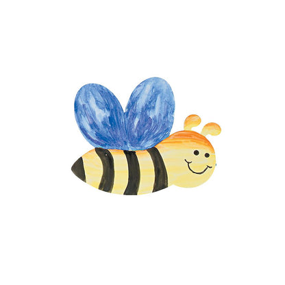 DIY Spring Bug Watercolor Shapes (50 Pack)