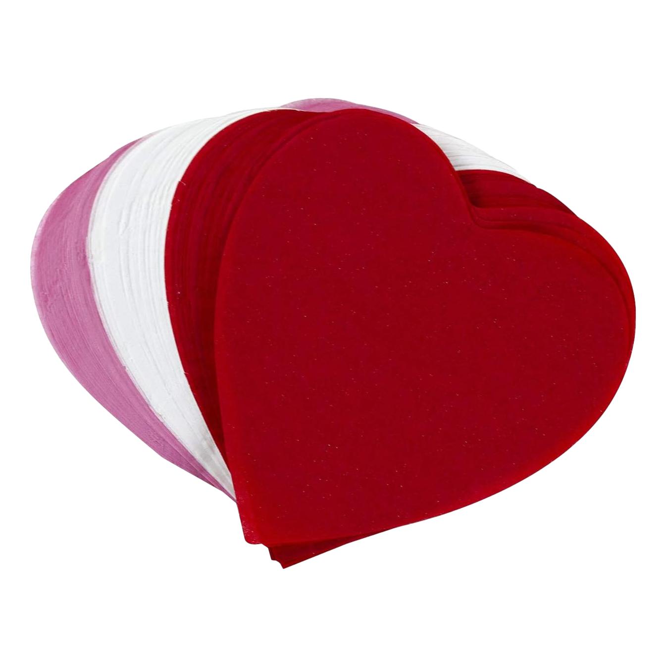 Tissue Paper Hearts - 6" (180 Pack)