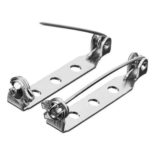 Silver Pin Backs (45 Pack)