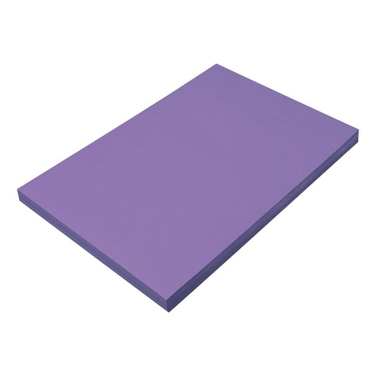 Heavyweight Construction Paper 12" X 18" - Violet (50 Pack)