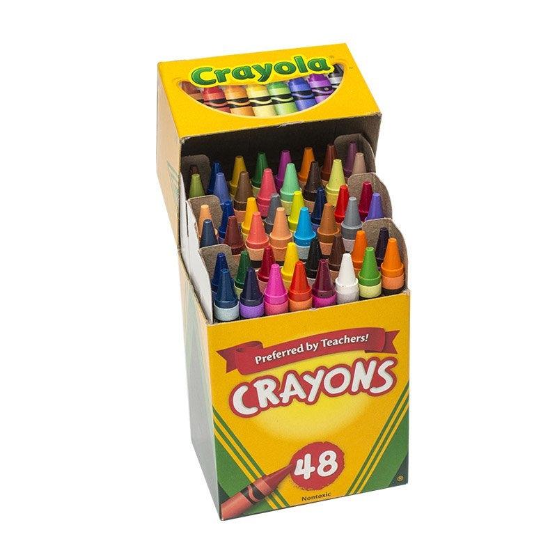 Crayola Crayons - 48 Colors - EconoCrafts