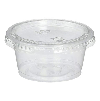 Soufflé Cups With Lids - 2 oz (125 Pack)