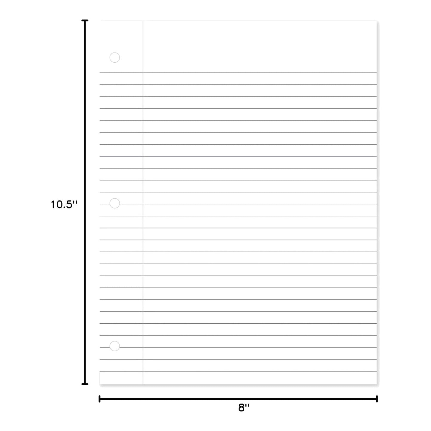 Wide Ruled Paper (200 Sheets)