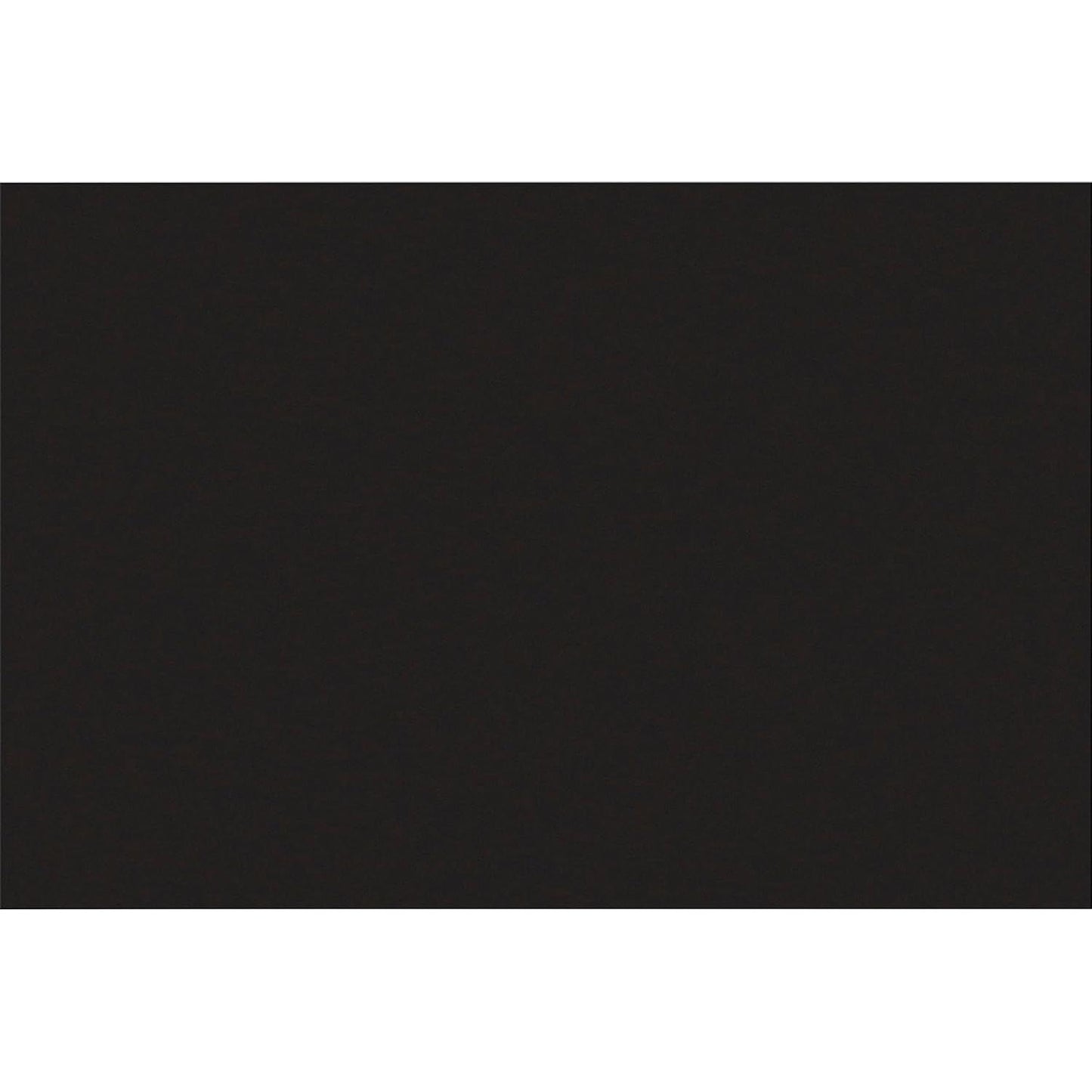 Heavyweight Construction Paper 12" X 18" - Black (50 Pack)