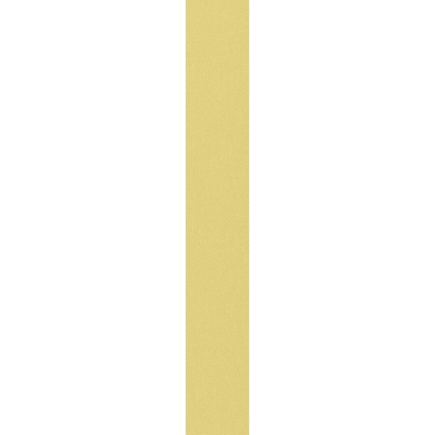 Acetate Satin Ribbon - Yellow