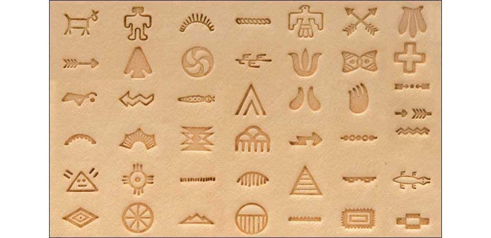 Native File Stamp Metal Stamps Native American Set – EconoCrafts