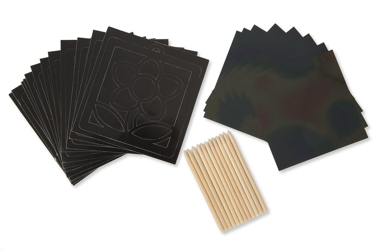 Scratch Art Light Catchers (12 Pack) - EconoCrafts