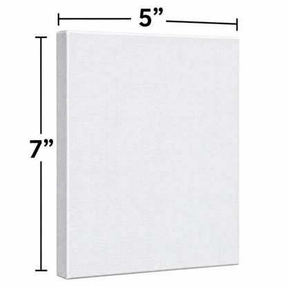 Stretched Canvas - 5" x 7" (12 Pack)