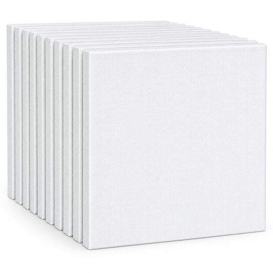 Stretched Canvas - 10" x 10" (8 Pack)