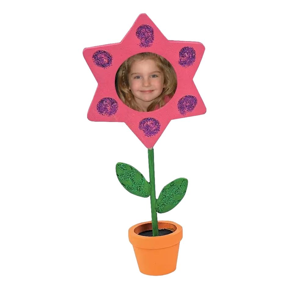 DIY Wooden Flower Picture Holders (12 Pack)