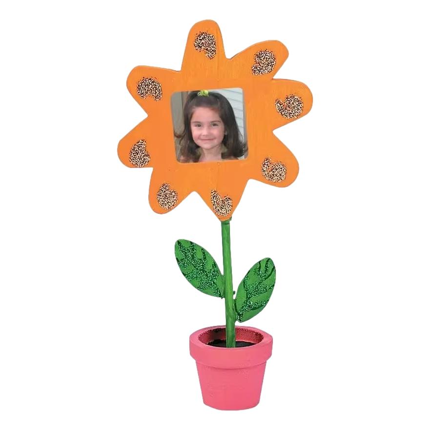 DIY Wooden Flower Picture Holders (12 Pack)