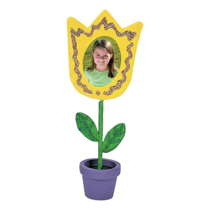 DIY Wooden Flower Picture Holders (12 Pack)