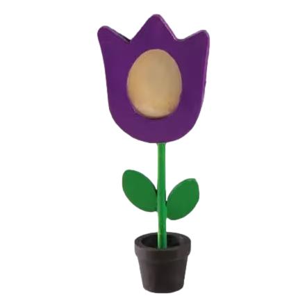 DIY Wooden Flower Picture Holders (12 Pack)