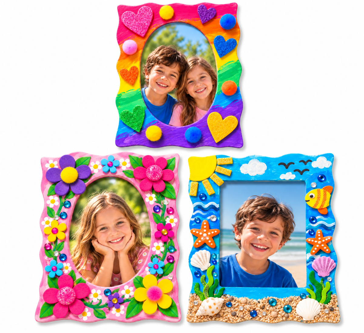 DIY Wooden Picture Frames - 6" X 8" (12 Pack)