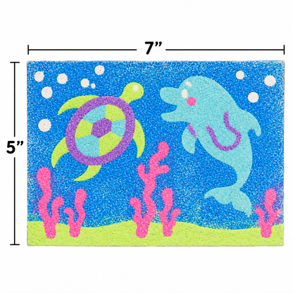 Ocean Animal Sand Art Pictures (24 Pack)