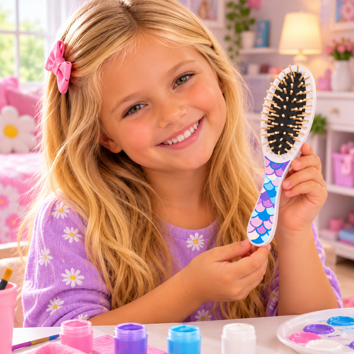 DIY Wooden Hairbrushes (12 Pack)