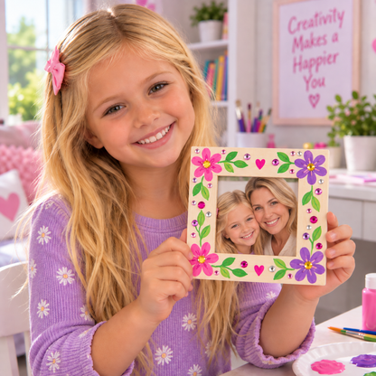 DIY Wooden Picture Frames - Square (12 Pack)
