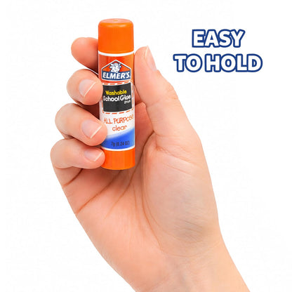 Elmer's Washable Glue Sticks - Clear (30 Pack)