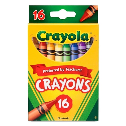 Crayola Crayons - 16 Colors - EconoCrafts