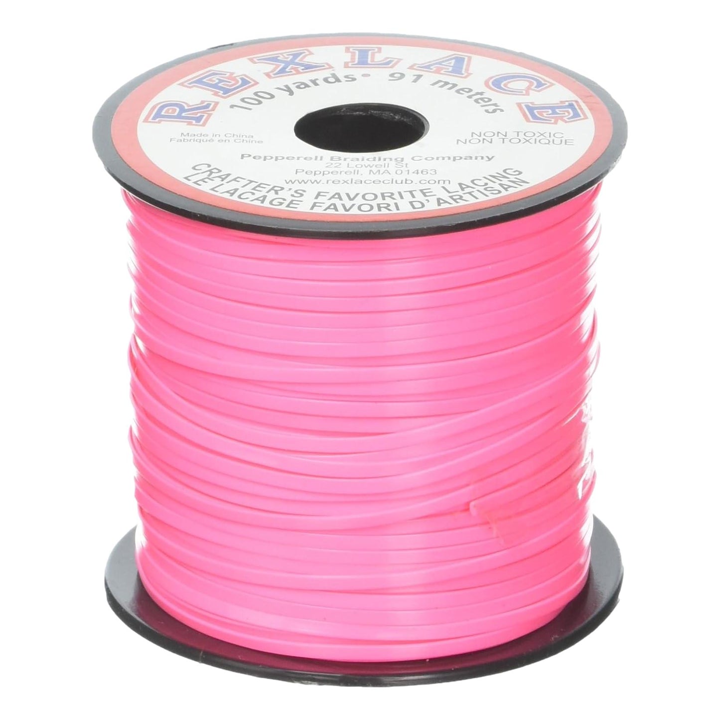 Rexlace Plastic Lacing - Neon Pink