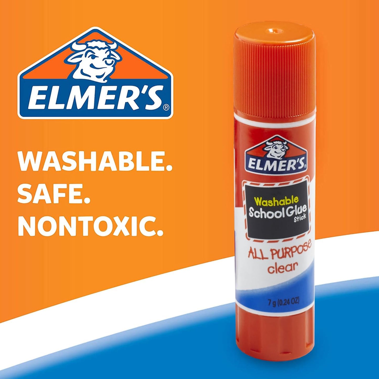 Elmer's Washable Glue Sticks - Clear (60 Pack)