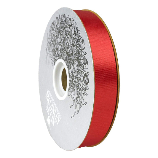 Acetate Satin Ribbon - Red