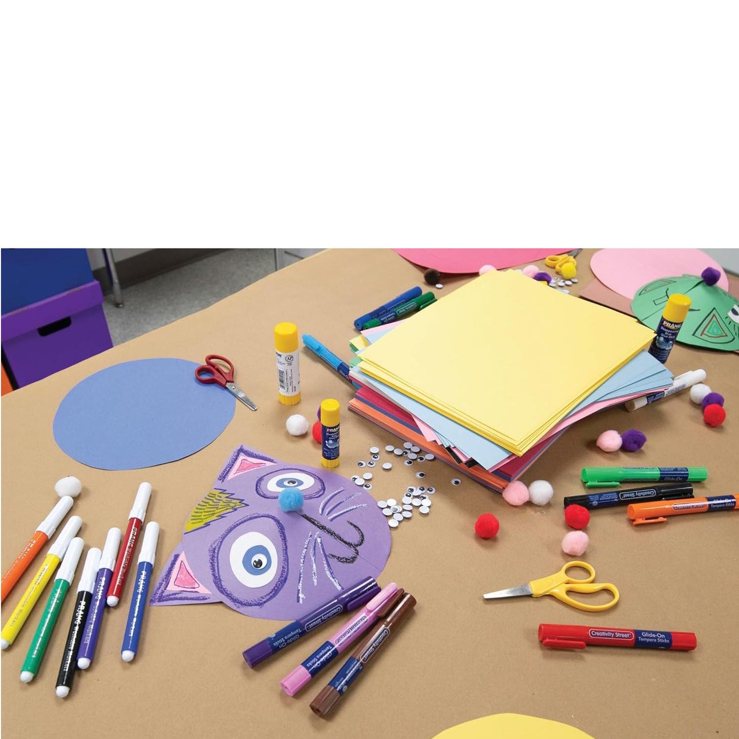 Tru-Ray Construction Paper 12" x 18" - Brown (50 Sheets)