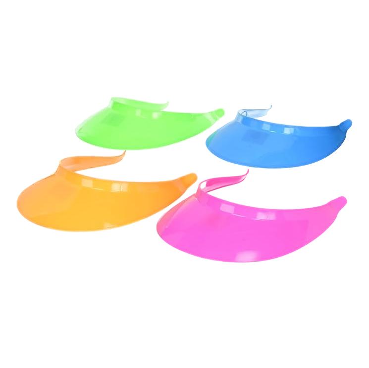DIY Neon Colored Plastic Visors (12 Pack)