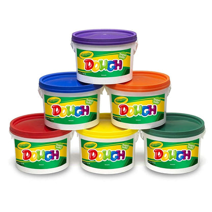 Crayola Dough - Assorted Colors (Set of 6) - EconoCrafts