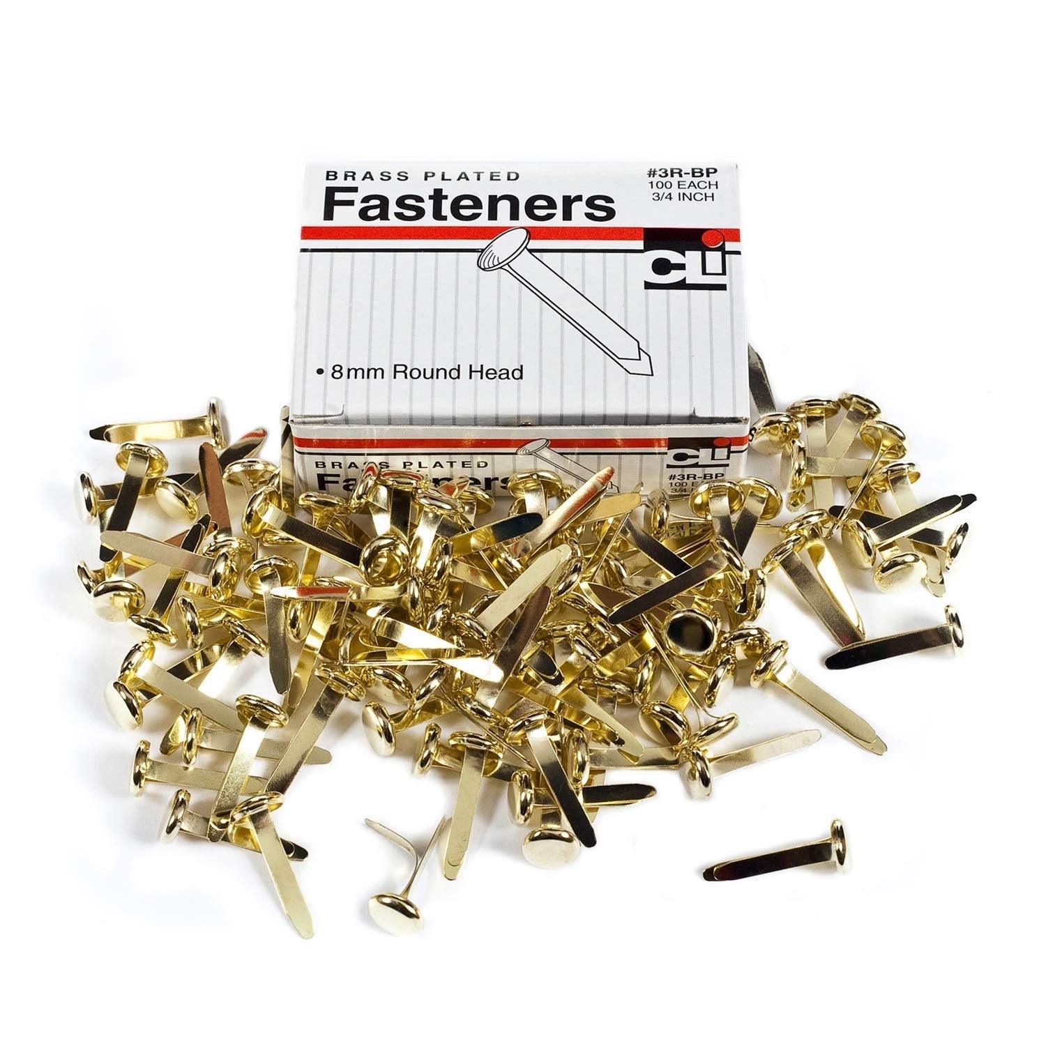 Paper Fasteners (100 Pack) – EconoCrafts