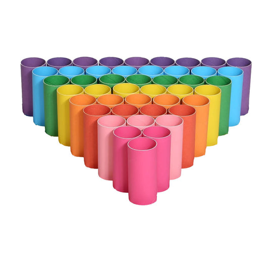 Colored Paper Craft Rolls (12 Pack)