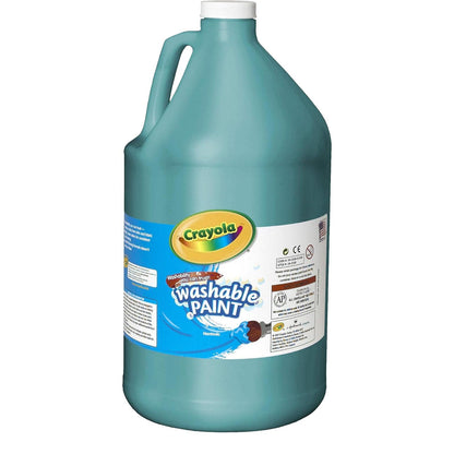 Crayola Washable Paint - Turquoise (Gallon)