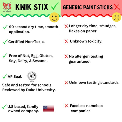 Kwik Stix - Metallic Colors (6 Pack)