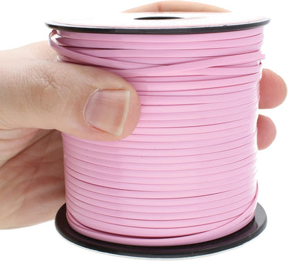 Rexlace Plastic Lacing- Pink (100 yd)